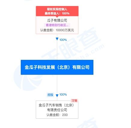 瓜子二手車直賣網因軟硬件開發糾紛被列為被執行人，執行標的超112萬元